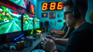 gaming thrill and competition