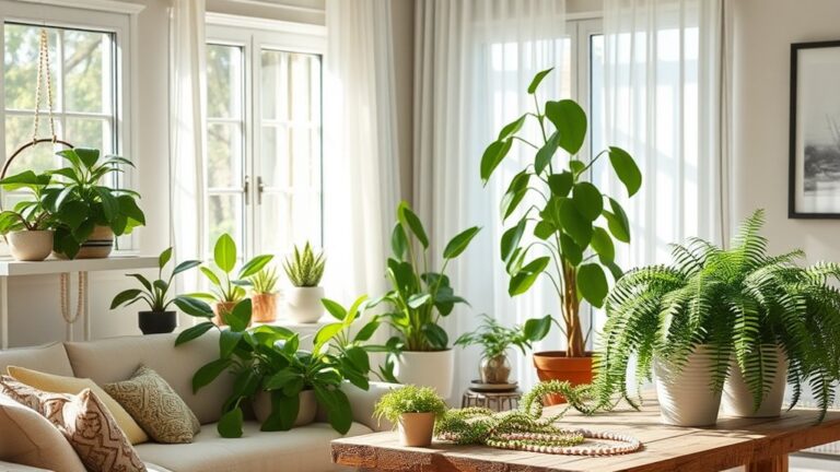 incorporate plants into decor