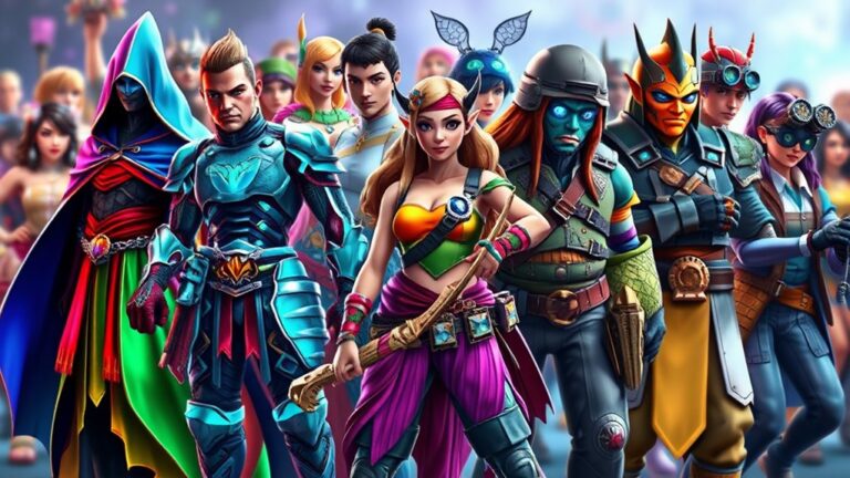 innovative gaming character designs