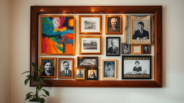storytelling through gallery walls