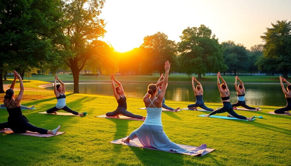 flexibility through daily stretching