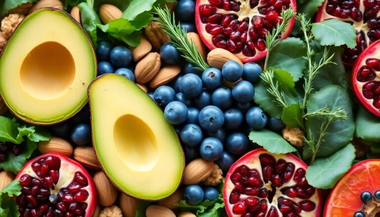 heart healthy foods selection